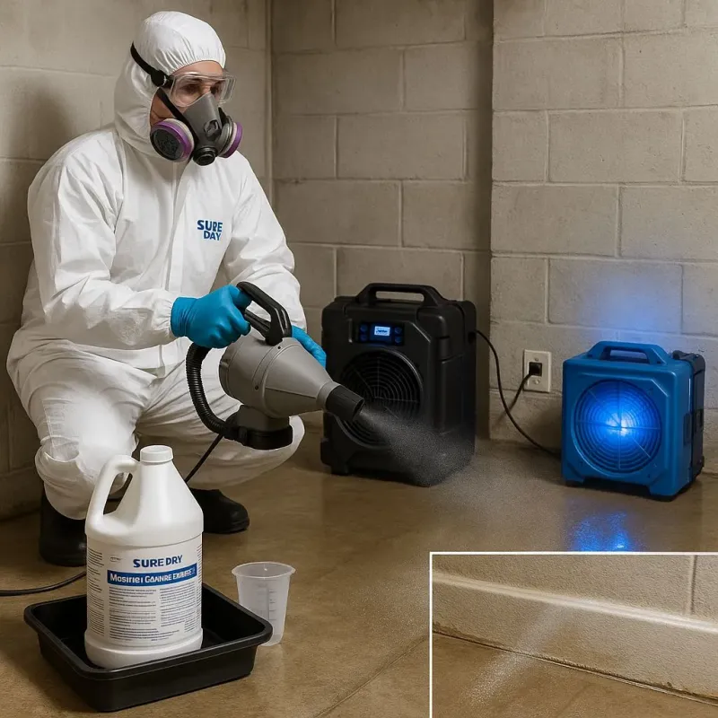 Sanitization and Odor Removal process in State Center, IA