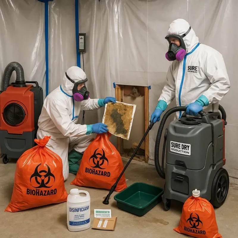 Contaminated Water Handling Protocols process in State Center, IA